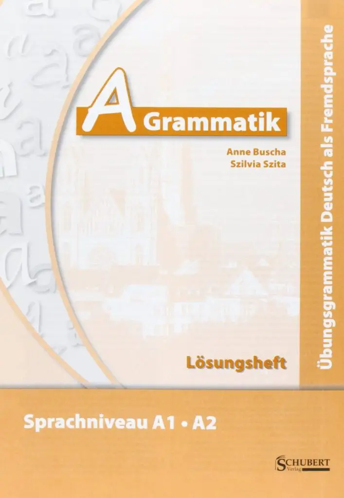 A Grammatik Losungeheft A1 A2