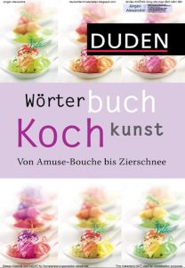 Duden Wörterbuch Kochkunst