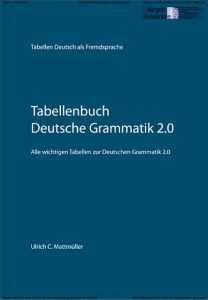 Tabellen Deutsche Grammatik 2.0 - Alle wichtigen Tabellen zur Deutsch Grammatik 2.0