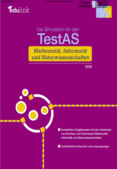 3. Die Simulation für den TestAS - Mathematik, Informatik und Naturwissenschaften (2020)